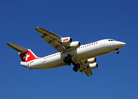 AVRO 146 RJ100 aircraft by Swiss International Air Lines