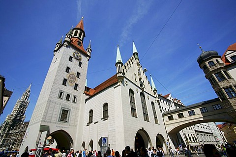 Old Town Hall, Munich, Bavaria, Germany, Europe