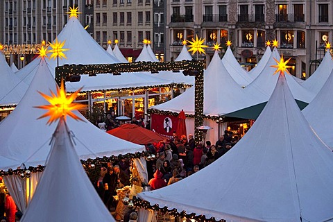 Christmas market on Gendarmenmarkt, Berlin, Germany, Europe