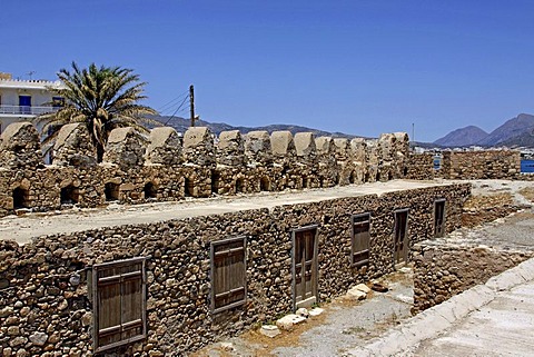 Fortress of Kales, Venetian fortress, Ierapetra, Crete, Greece, Europe