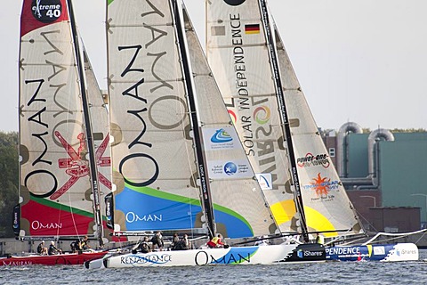 Extreme 40 Catamaran Regatta, iShares Cup Kiel 2009, Schleswig-Holstein, Germany, Europe