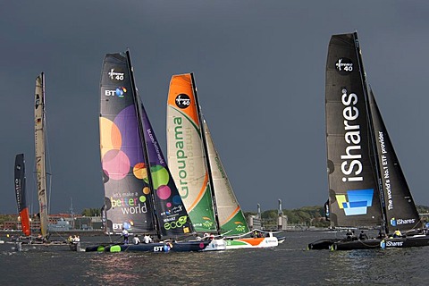 Extreme 40 Catamaran Regatta, iShares Cup Kiel 2009, Schleswig-Holstein, Germany, Europe