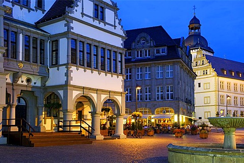 Town hall, Paderborn, North Rhine-Westphalia, Germany, Europe