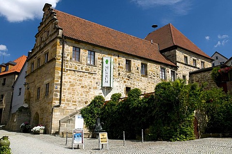 Pottery Museum in Thurnau, Franconian Switzerland, Franconia, Bavaria, Germany, Europe