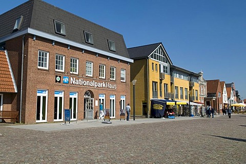 Nationalparkhaus information center in the Hafenstrasse, Husum, North Friesland, Schleswig-Holstein, Germany, Europe