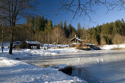 Restaurant Trifter Klause, Schwellhaeusl, Bavarian Forest, Bavaria, Germany, Europe