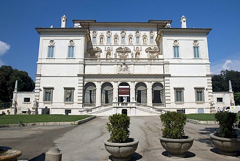 Museo e Galleria Borghese in the park of Villa Borghese, Rome, Italy, Europe