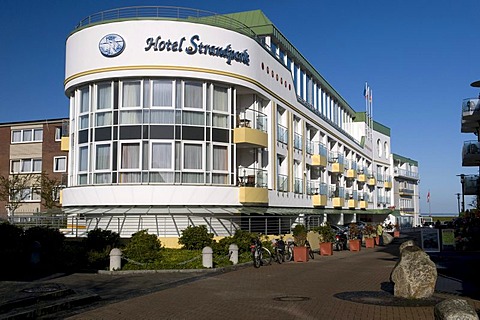 Five star hotel Strandperle, Duhnen district, North Sea resort Cuxhaven, Lower Saxony, Germany, Europe