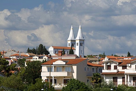 Cityscape, Medulin, Istria, Croatia, Europe