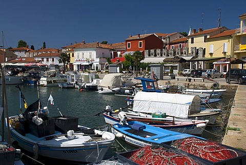 Port of Novigrad, Istria, Croatia, Europe