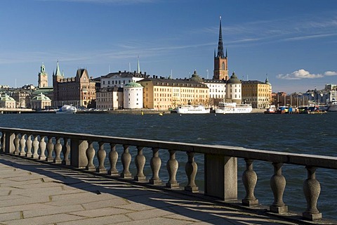Historic town Riddarholmen, Stockholm, Sweden, Scandinavia, Europe