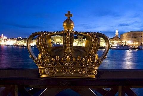 Royal crown, Stockholm, Sweden, Scandinavia, Europe