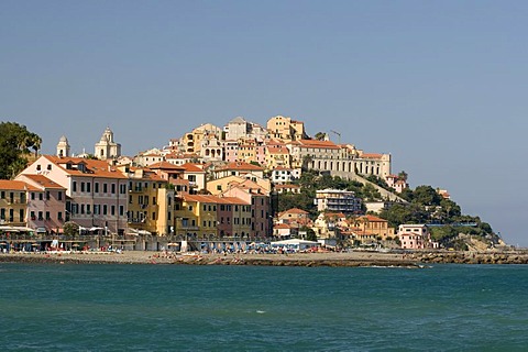 Old town hill, Porto Maurizio, Imperia, Riviera, Liguria, Italy, Europe