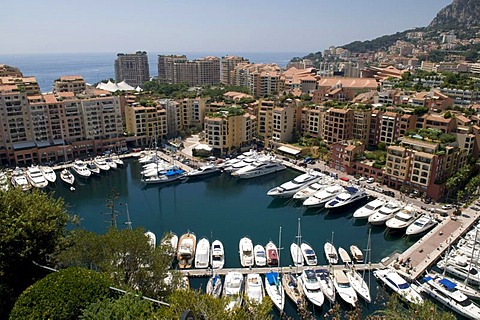 Port de Fontvieille, Monte Carlo, Cote d'Azur, Monaco, Europe