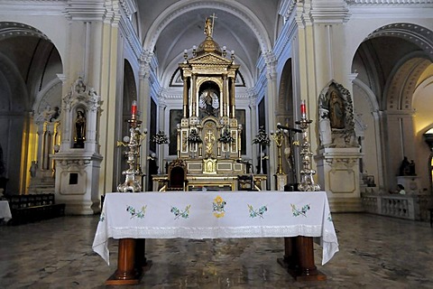 Altar, Catedral de la Asuncion, 1860, Leon, Nicaragua, Central America