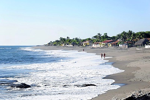 Beach at Poneloya, Las Penitas, Leon, Nicaragua, Central America