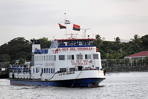 Ferry, El Rey del Cocibolca, during the journey to Ometepe Island, Lake Nicaragua, Nicaragua, Central America