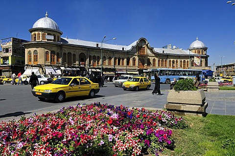 Central square Meidan-e Emam, Imam Khomeini, Hamadan, Hamedan, Iran, Persia, Asia