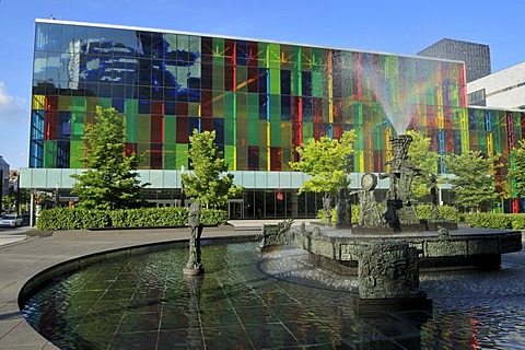 Palais des Congres, Congress Center of Montreal, Quebec, Canada, North America