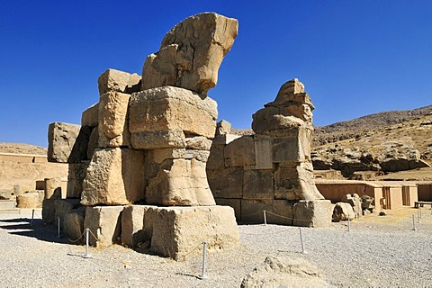 Achaemenid archeological site of Persepolis, UNESCO World Heritage Site, Persia, Iran, Asia