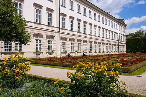 Mirabell Palace, Mirabell Gardens, Salzburg, Austria, Europe