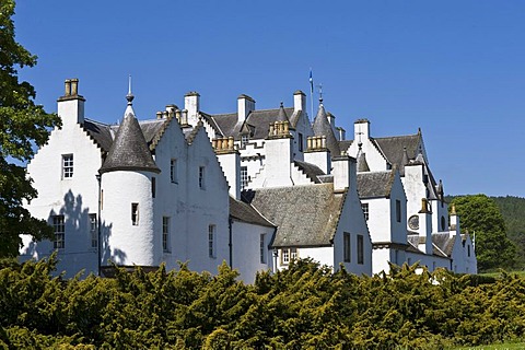 Blair Castle, Blair Atholl, Scotland, United Kingdom, Europe