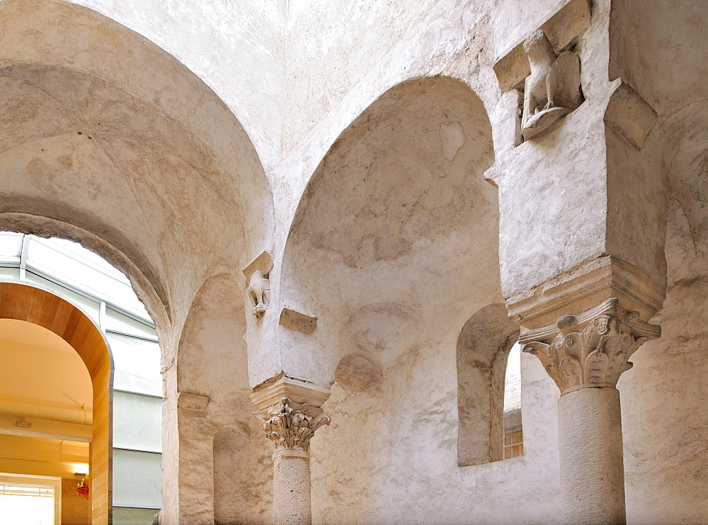 Former Church of St. Lawrence from the 11th Century in Zadar, Croatia, Europe