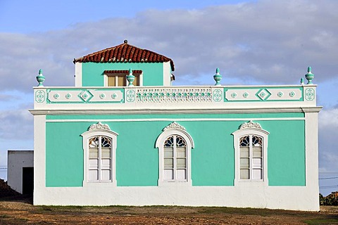 Old art nouveau villa, Antigua, Fuerteventura, Canary Islands, Spain, Europe