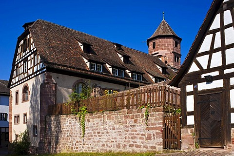 Hirsau Abbey, courtyard, Hirsau, Black Forest, Baden-Wuerttemberg, Germany, Europe