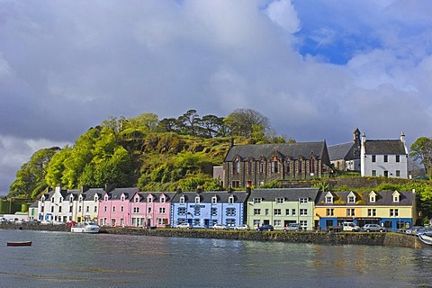 Portree, Skye Island, Highlands region, Scotland, United Kingdom, Europe