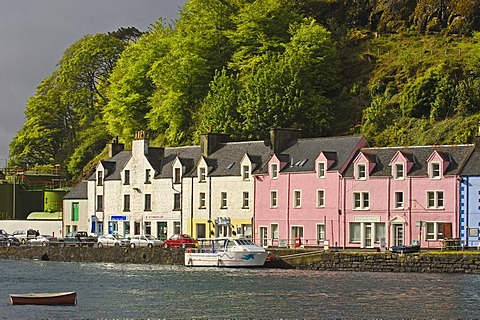 Portree, Skye Island, Highlands region, Scotland, United Kingdom, Europe