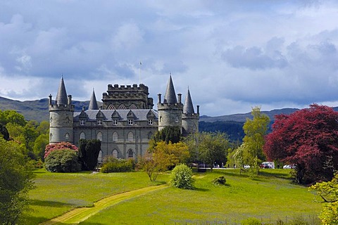 Inveraray Castle, Argyll and Bute, Scotland, United Kingdom, Europe