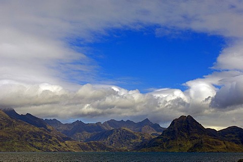 Cuillin Hills from Elgol, Isle of Skye, Western Highlands, Scotland, United Kingdom, Europe