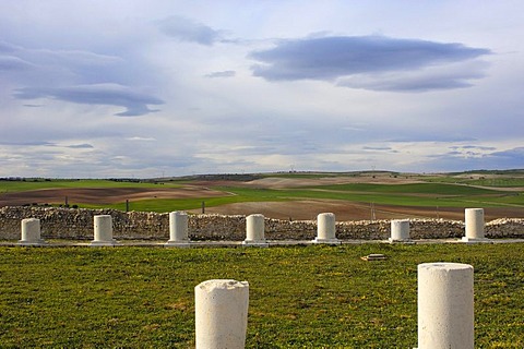 Roman city, archaeological site of Segobriga, Saelices, Cuenca, Castilla-La Mancha, Spain, Europe