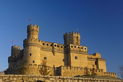 Castle of Manzanares el Real, Madrid, Spain, Europe