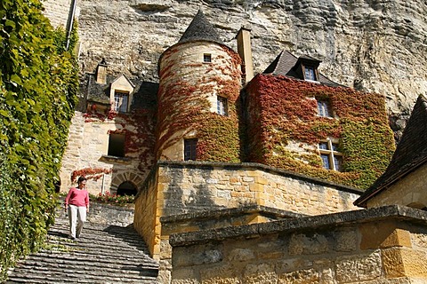 La Roque-Gageac, Dordogne valley, Aquitaine, France, Europe