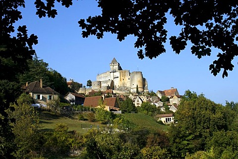 Chateau de Castelnaud castle, Castelnaud-la-Chapelle, Dordogne River, Aquitaine, France, Europe