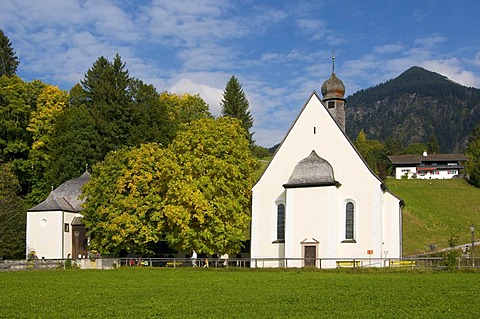 Church of St. Loretto, Oberstdorf, Allgaeu, Bavaria, Germany, Europe