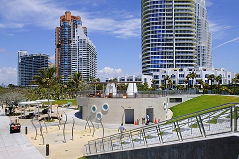 South Pointe Park, Miami South Beach, Florida, USA