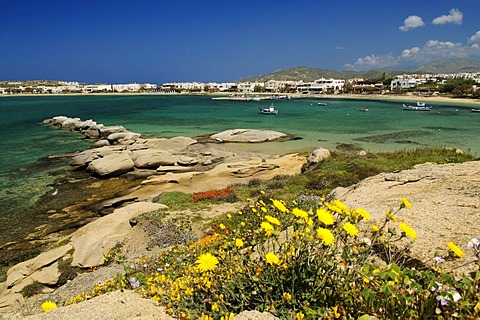 Aghia Anna beach, Naxos, Cyclades, Greece, Europe