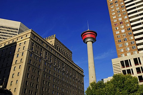 Calgary Tower, Innenstadt, Calgary, Alberta, Canada