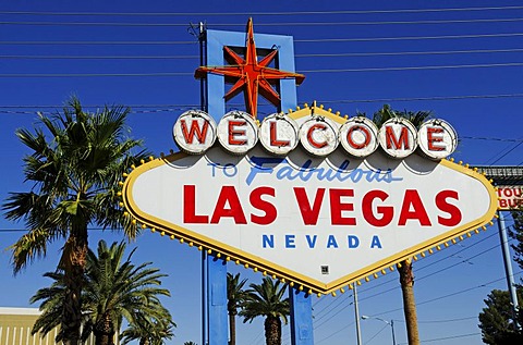 Welcome sign, Las Vegas, Nevada, USA