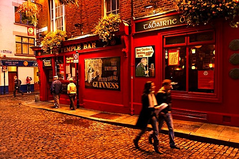 The Temple Bar, restaurant, bistro, Dublin, Ireland, Europe