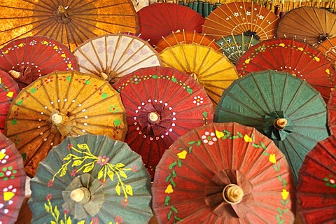 Paper umbrellas, Burma, Myanmar, Southeast Asia