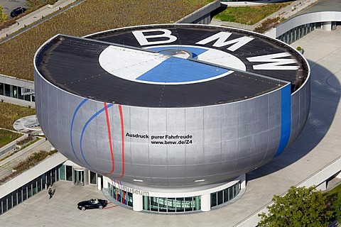 BMW Museum of the BMW AG in Munich, Bavaria, Germany, Europe