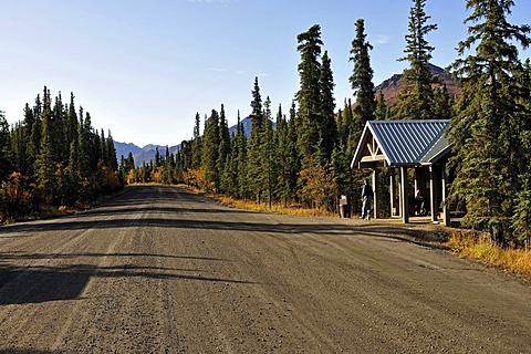 Teklanika Bus Stop, Denali National Park, Alaska