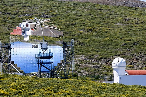 Observatorio Astrofisico, astronomical observatory on the Roque de los Muchachos, La Palma, Canary Islands, Spain, Europe