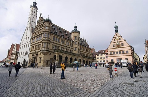 Rothenburg ob der Tauber, Bavaria, Germany, Europe