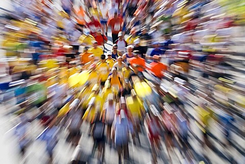 Metro Group Marathon 2008 in Duesseldorf, North Rhine-Westphalia, Germany, Europe