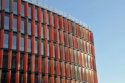 Cologne's first EU GreenBuilding, new office tower of the Deutsche Krankenversicherung, German Health Insurance, Cologne, North Rhine-Westphalia, Germany, Europe